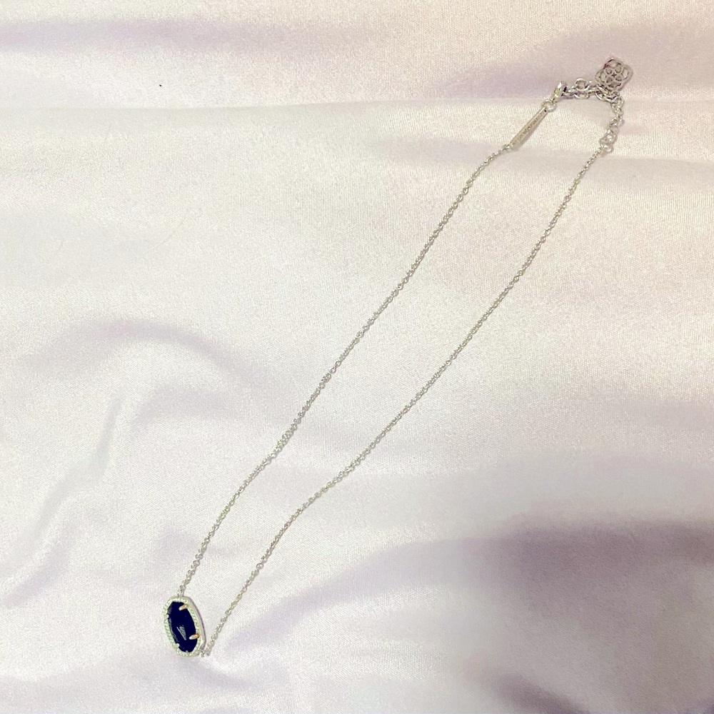 KENDRA SCOTT BLACK NECKLACE